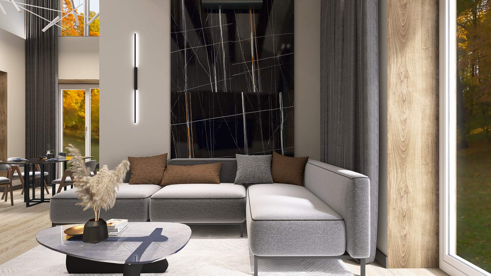 Дизайн загородного дома в г. Омск