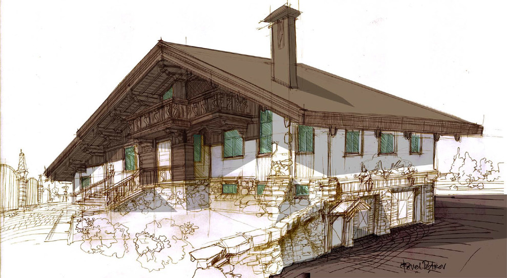 Эскизы - архитектура