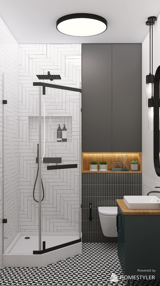 Дизайн однокомнатной квартиры с двумя рабочими местами