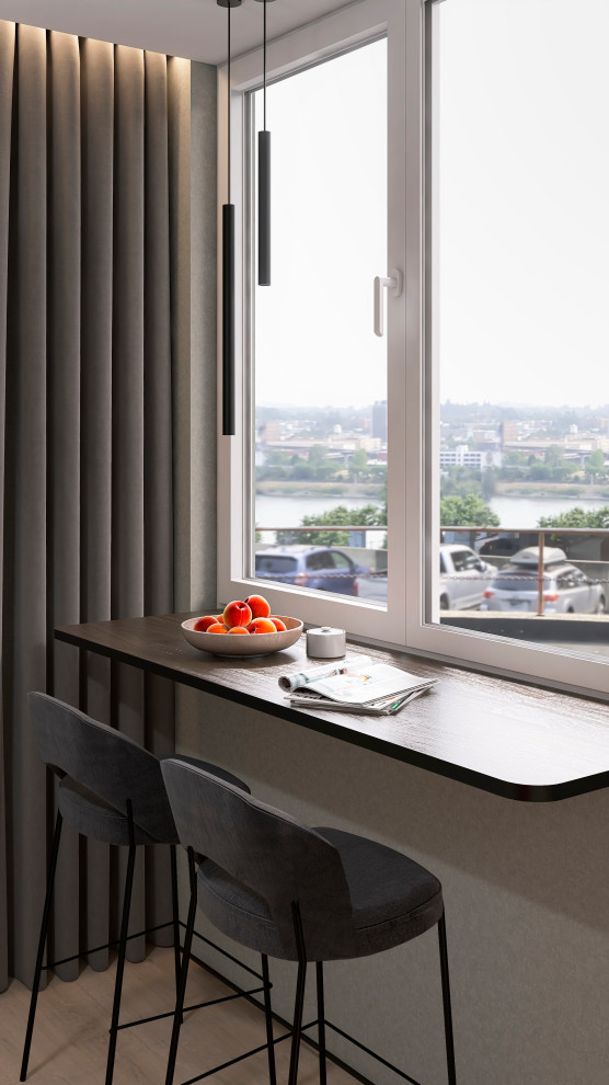 Дизайн двухкомнатной квартиры, 54 м2