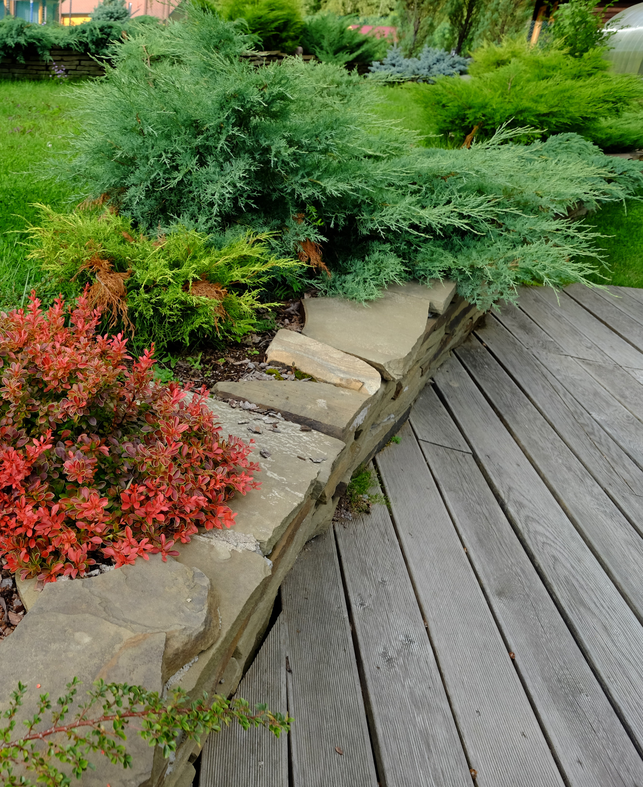 Выход на паркет: Садовый настил как доступная альтернатива террасам