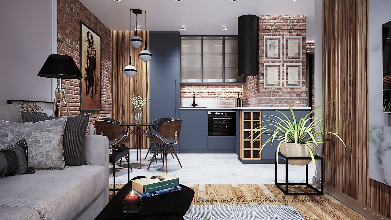 Обложка проекта: Двушка в ЖК Южный квартал. Екатеринбург.