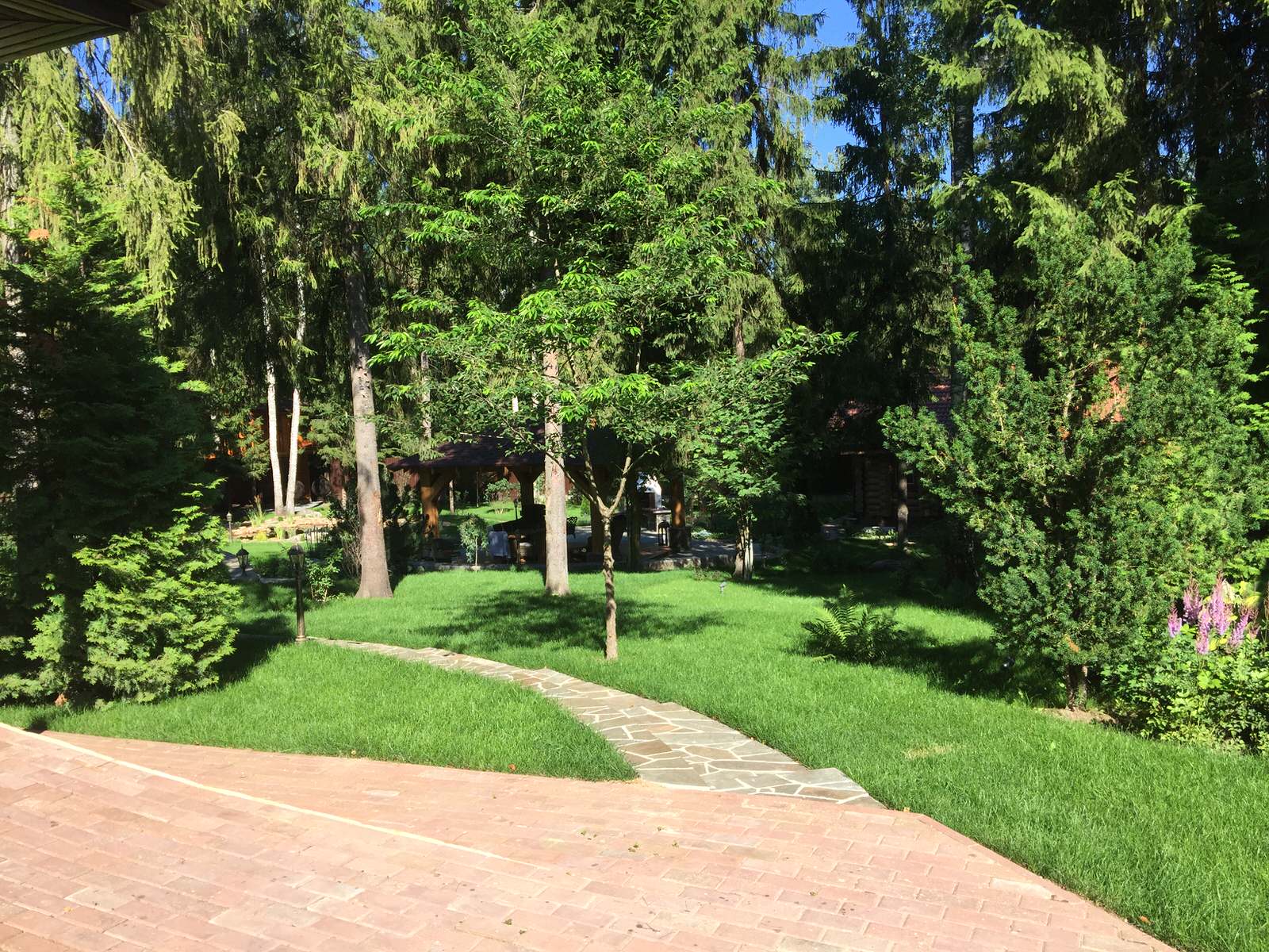 Ландшафтный дизайн участка 45 соток, КП Дубровка, МО