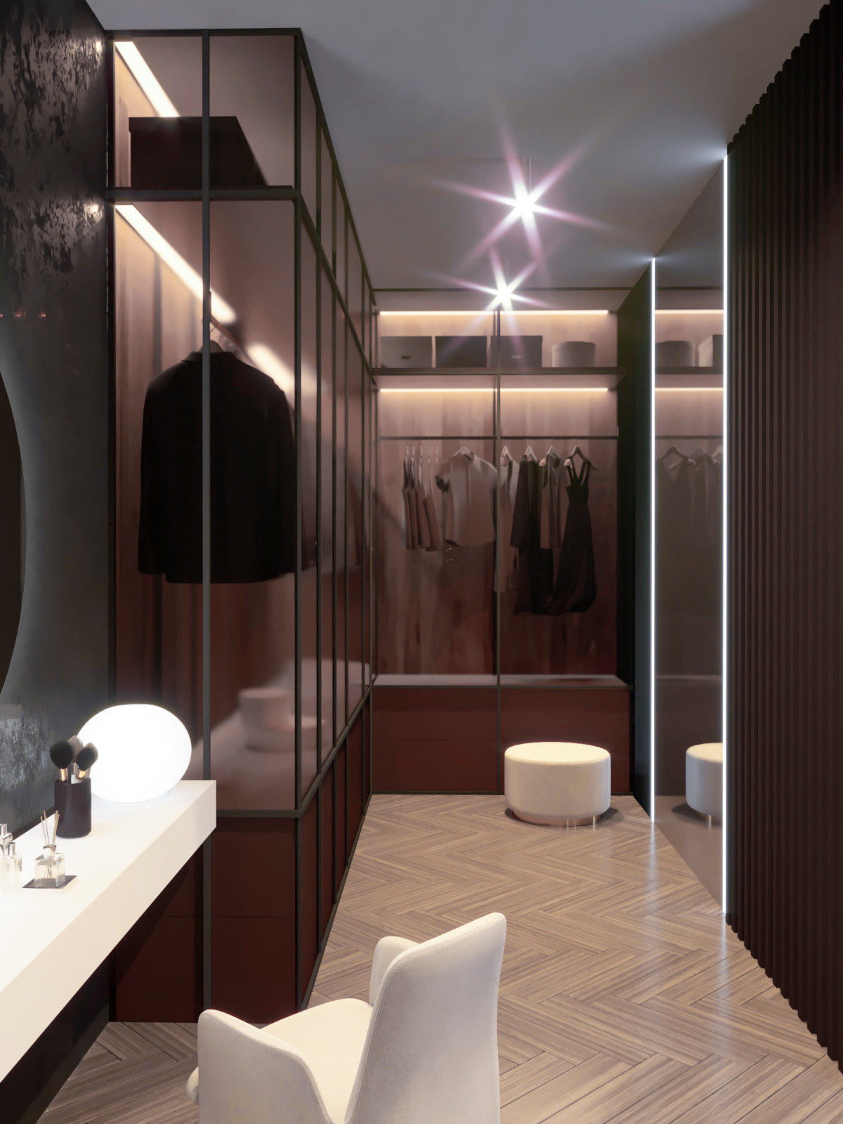 Темная спальня