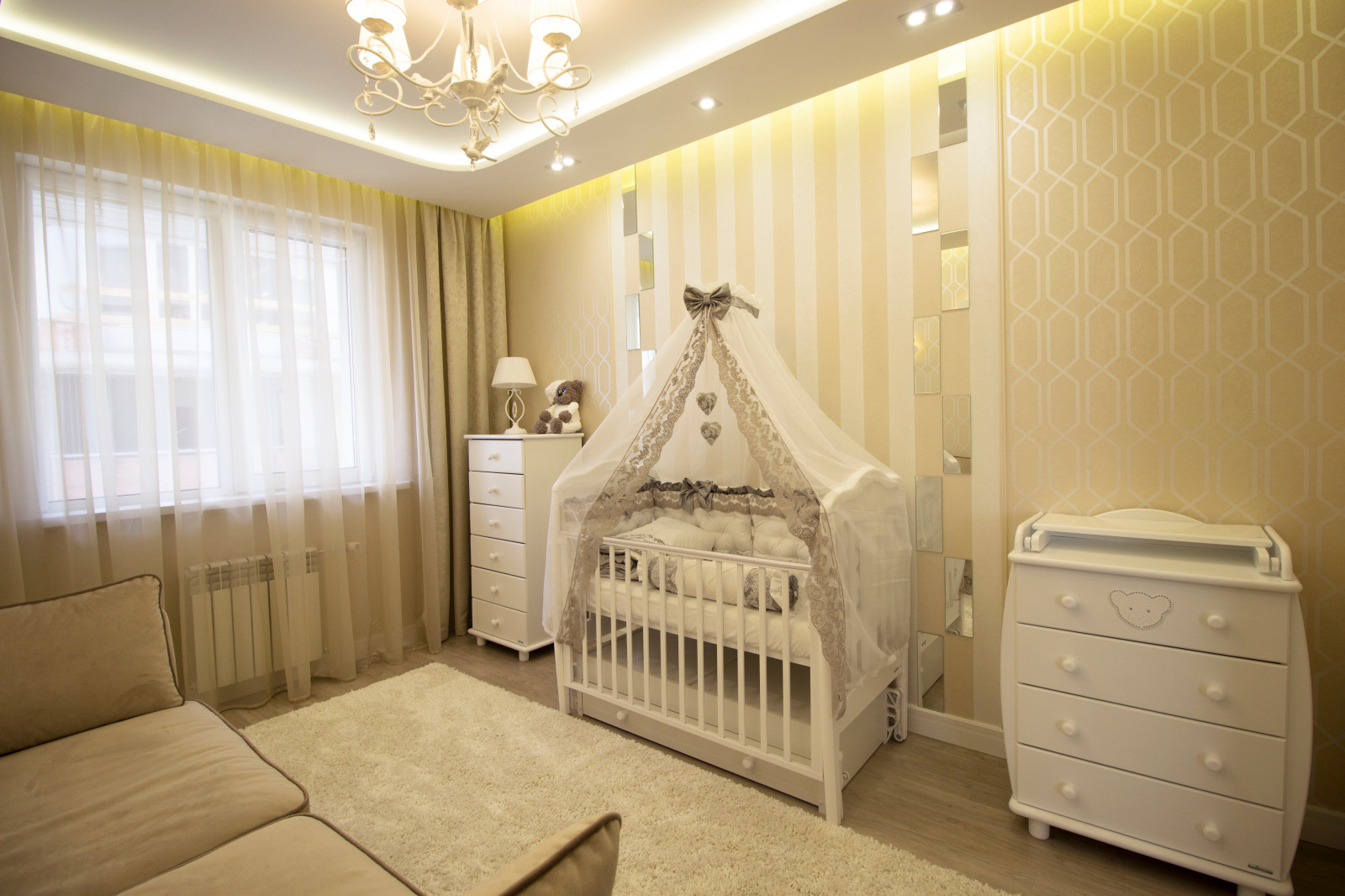 2018г. Фото квартиры 80 м2 в ЖК "Оазис"