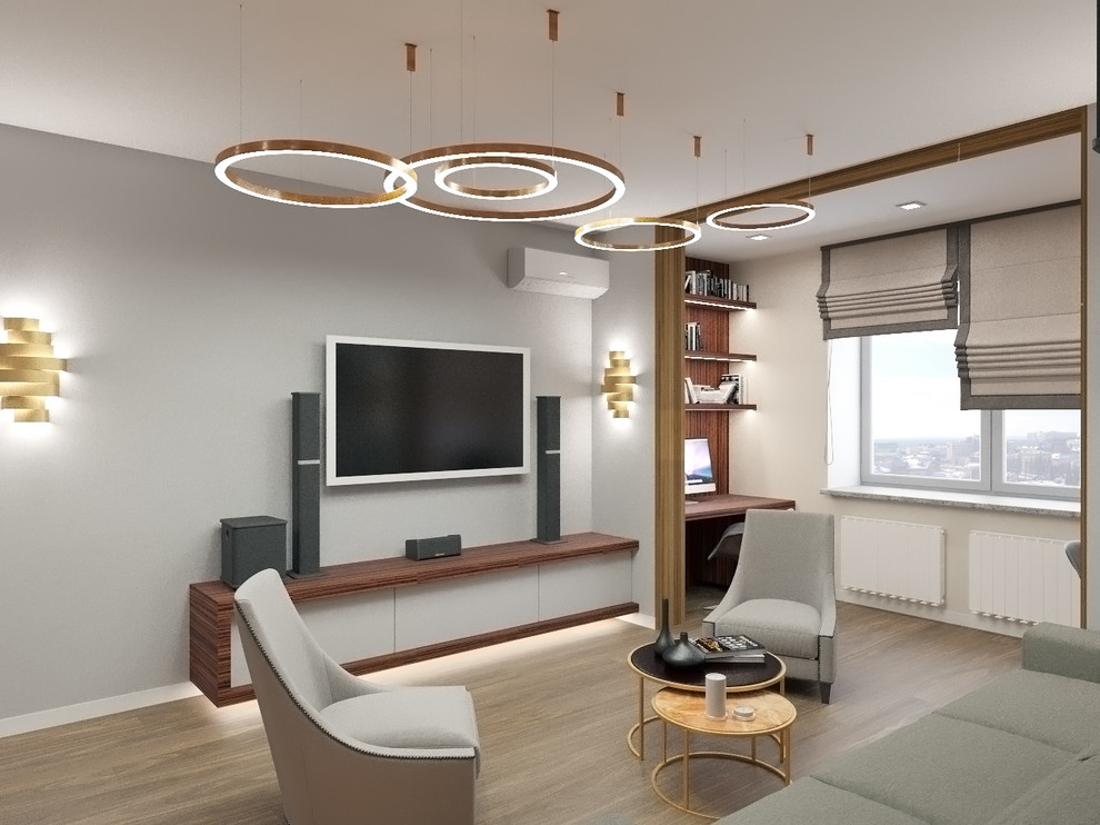 Проект двухкомнатной квартиры в ЖК "Уфимский Кремль"