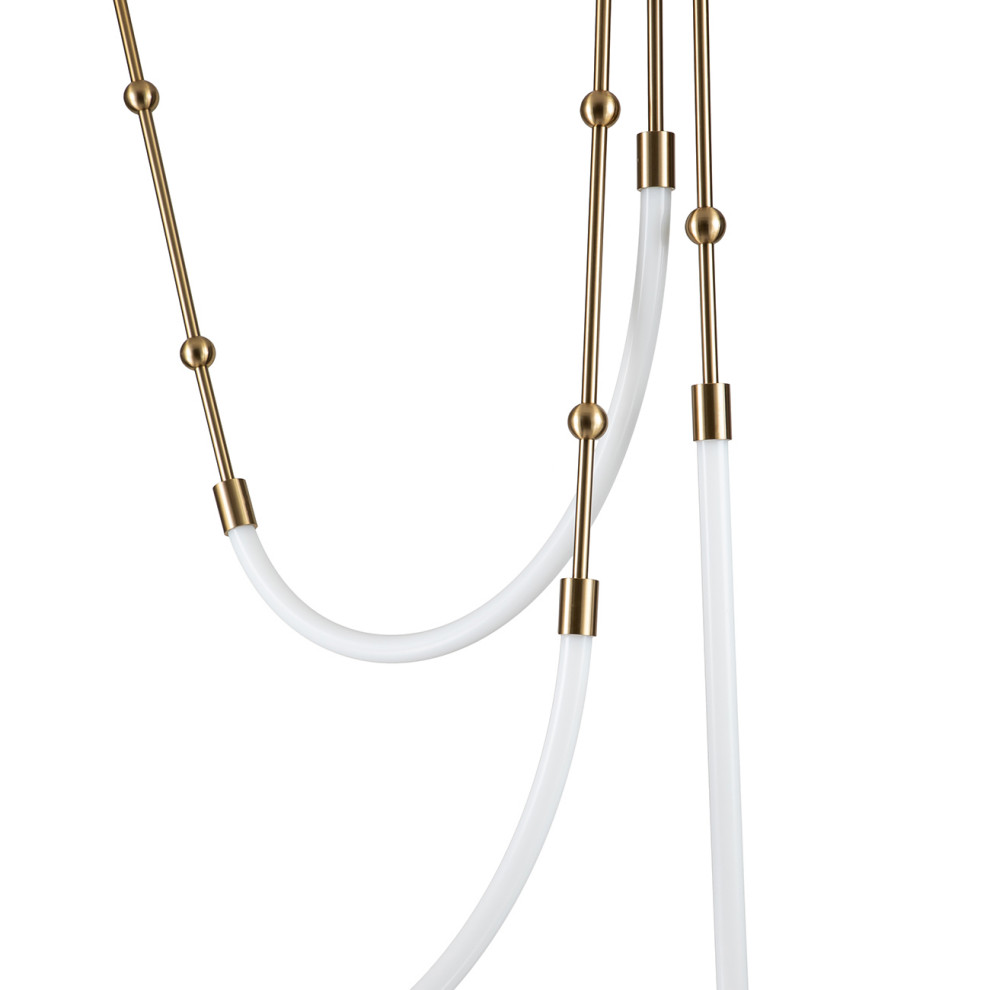 Обложка проекта: Подвесной светильник Indigo 14010/3P BRASS