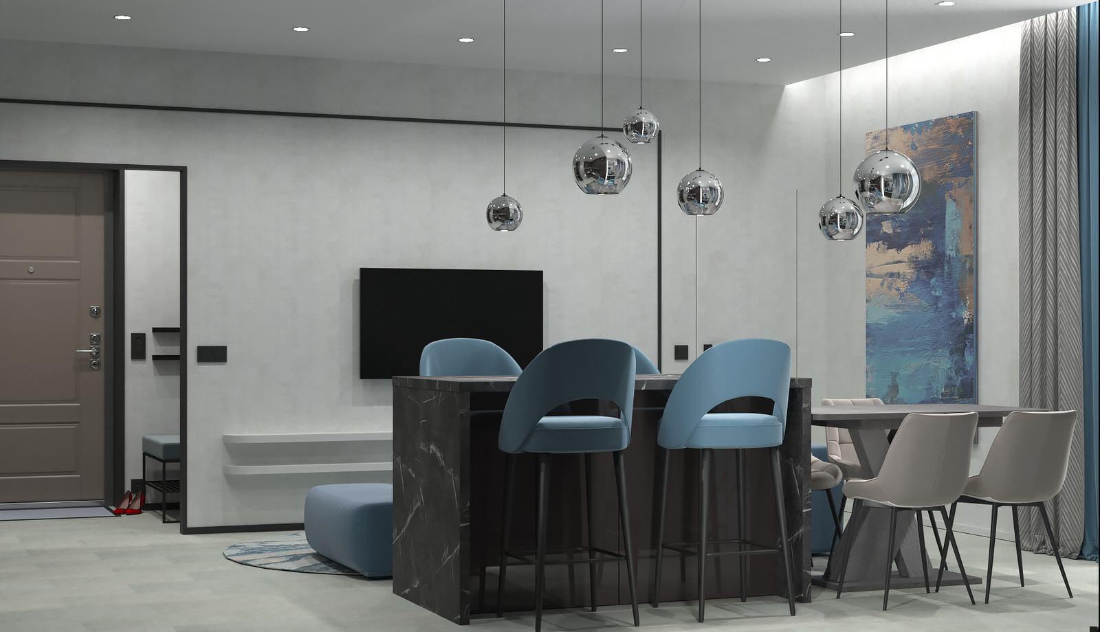 Квартира 1 комнатная