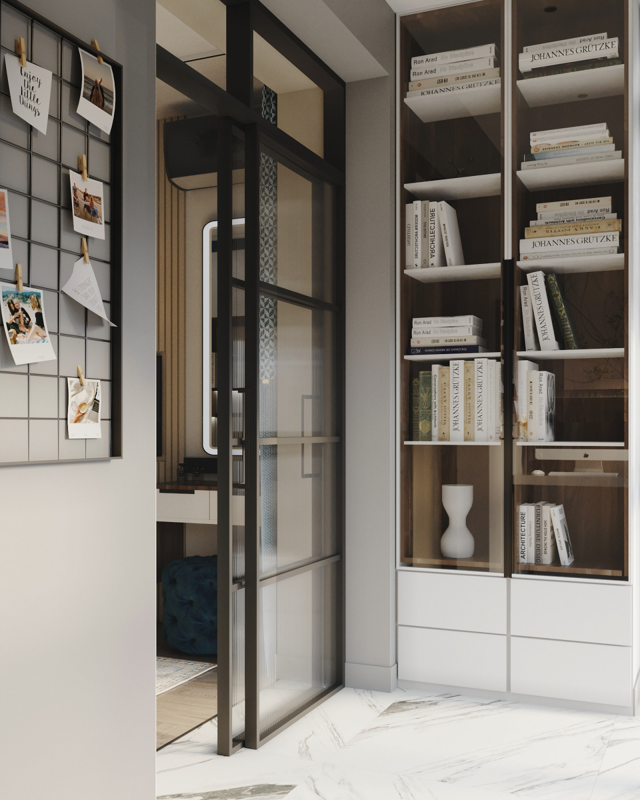 Квартира в ЖК Резиденции Архитекторов для молодой пары с двумя котами, 63 кв.м.