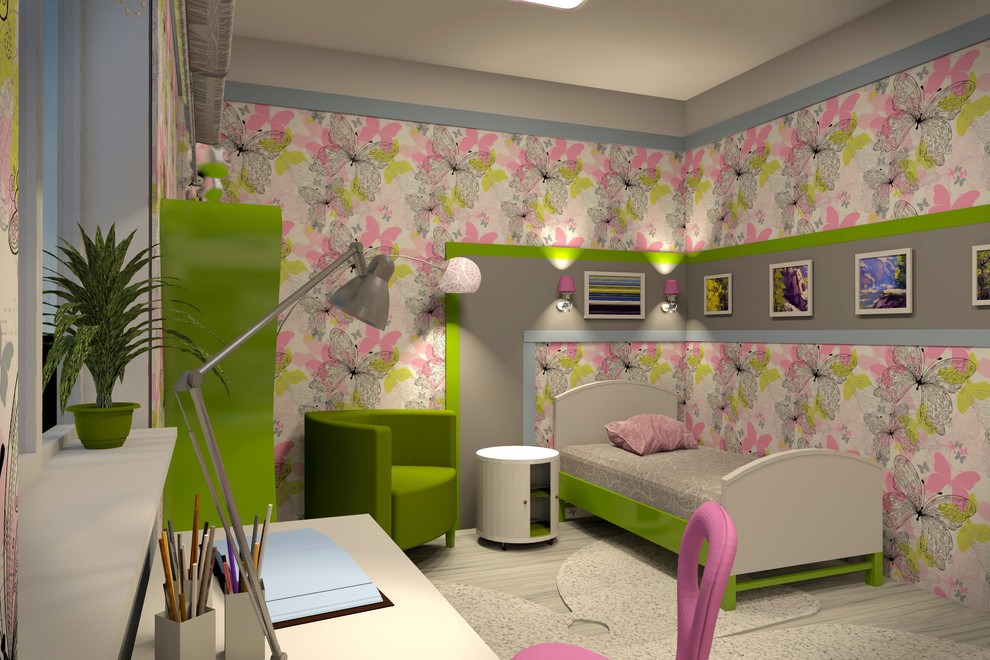 Обложка проекта: Детская комната для девочки ЖК «Времена года» Санкт-Петербург