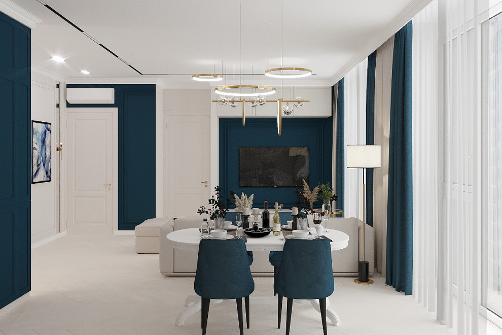 3х комнатная квартира в неоклассике ЖК WillTower