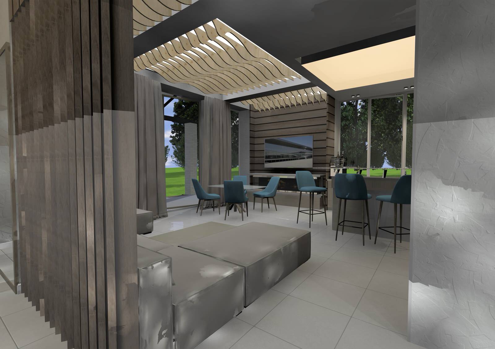 Визуализация помещений Дом мечты, 2020 г.