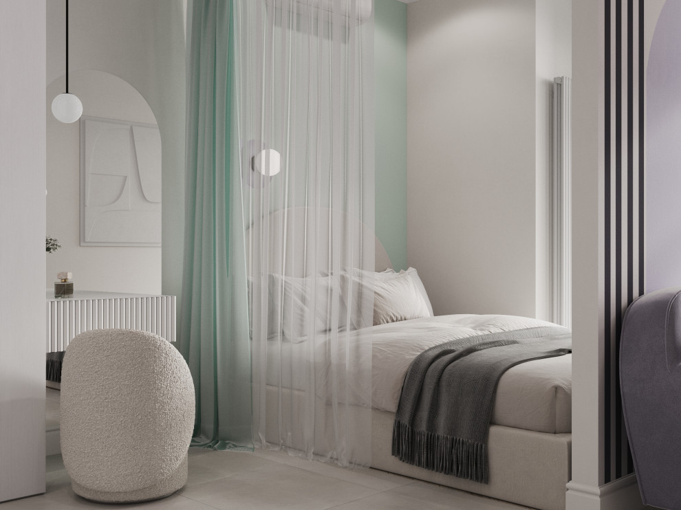 Проект квартиры студии 28 кв.м. в ЖК МИРЪ, Санкт-Петербург, 2023г.