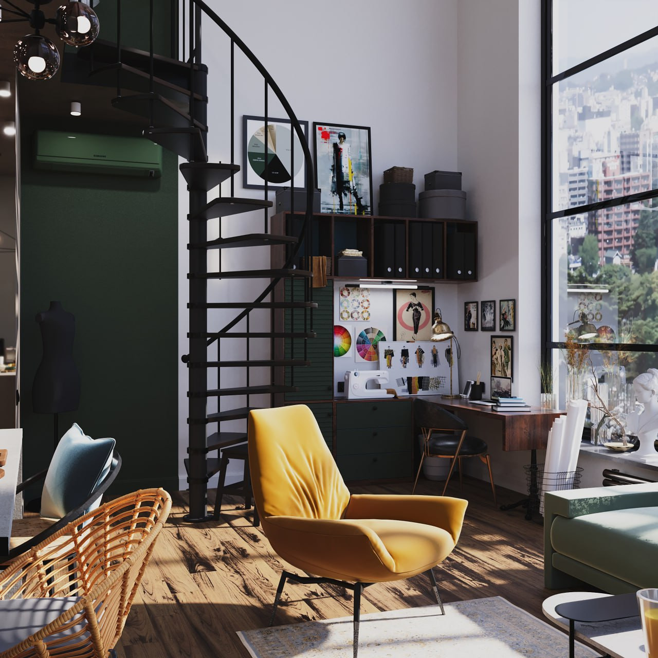 Новая жизнь старого индустриального пространства.