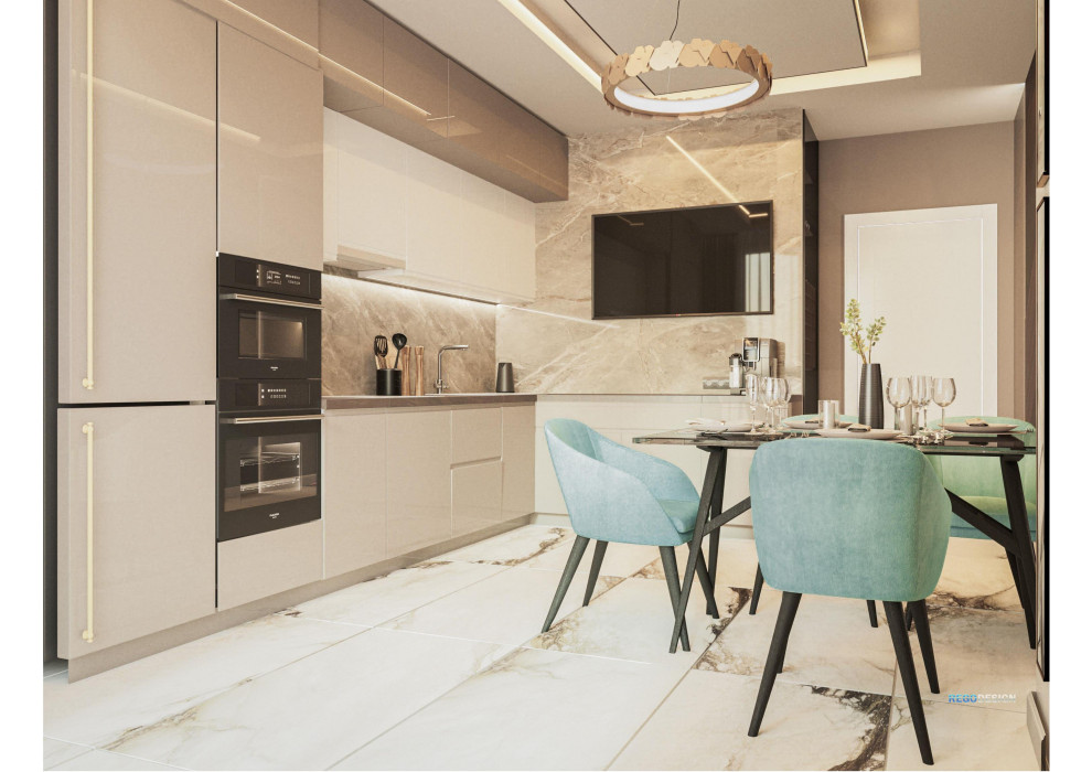 №52 ДИЗАЙН ПРОЕКТ 100 КВ.М. УЛ.МАРШАЛА БАГРАМЯНА