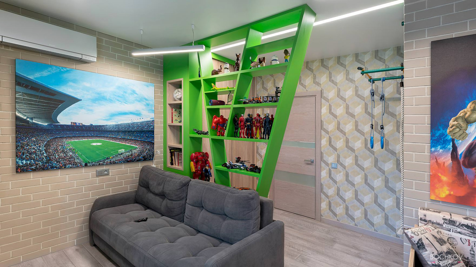 Лофт индиго