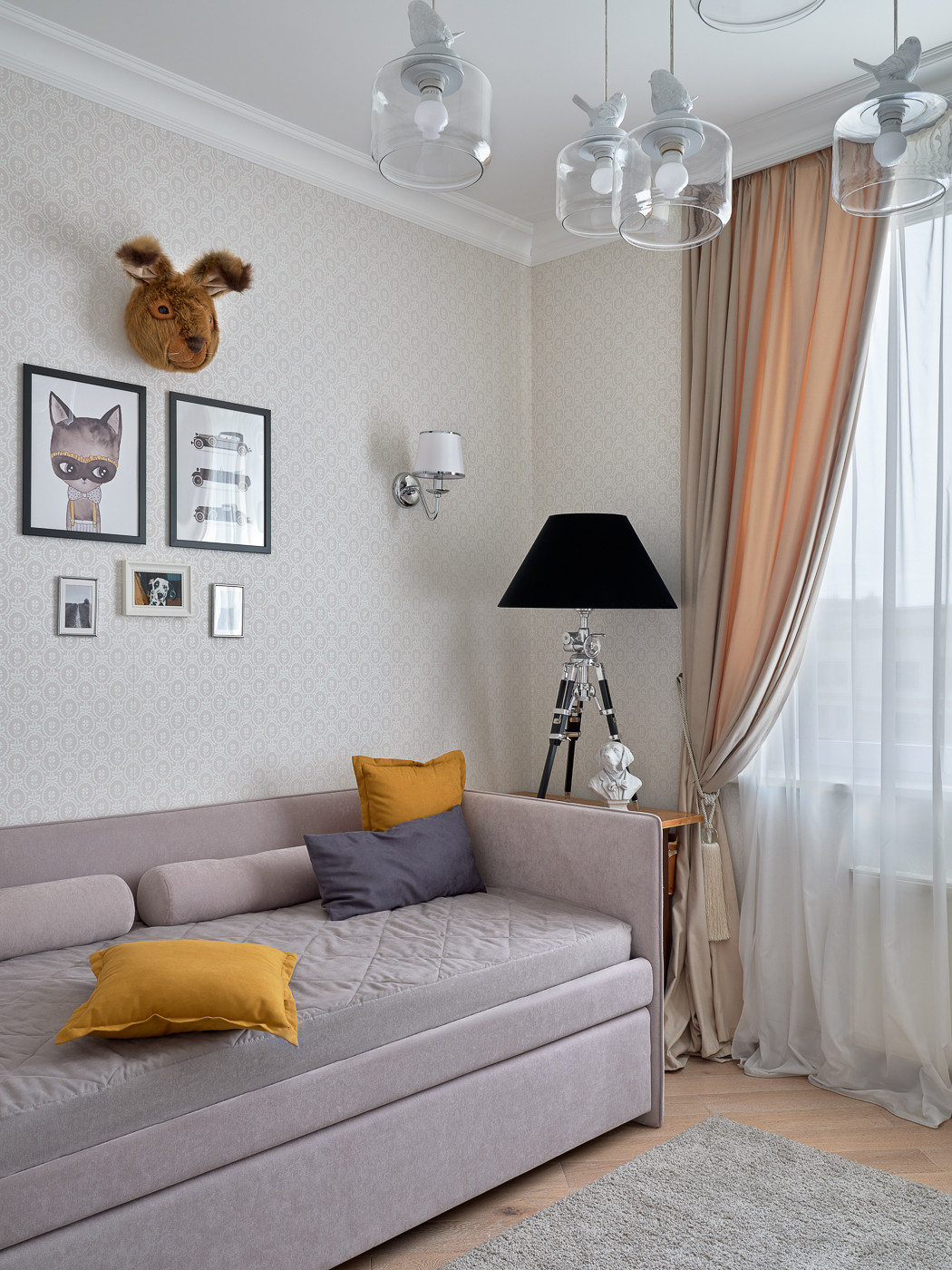 Неоклассика с лавандовым оттенком