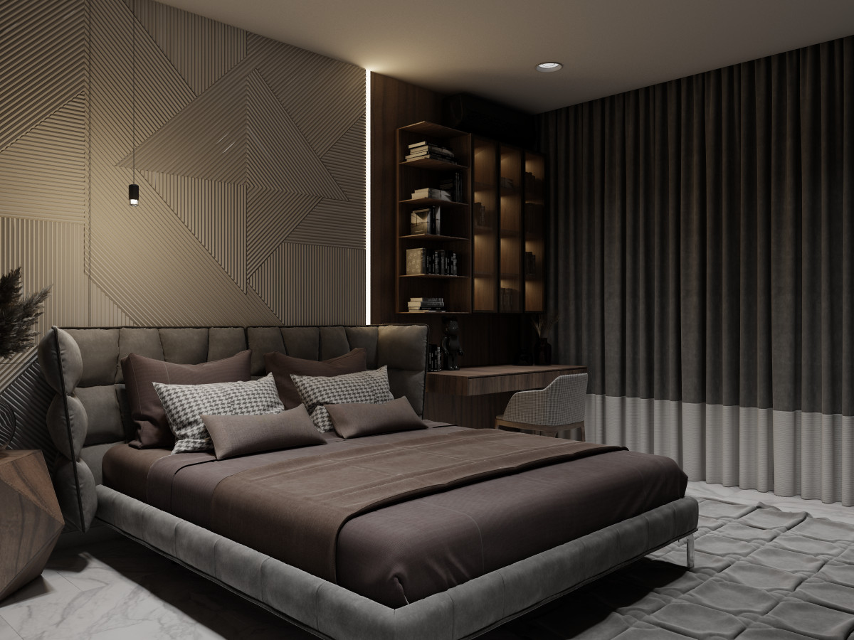 №14. Стильный и сильный интерьер в центре города Иркутск.