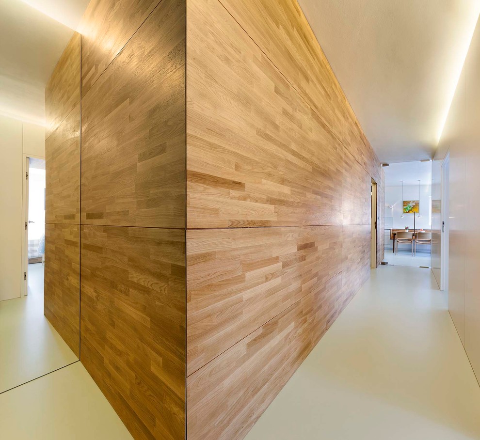 Проект реконструкции 3-х км. квартиры (Брно, Чехия) Дизайн: Ing.arch. Radek