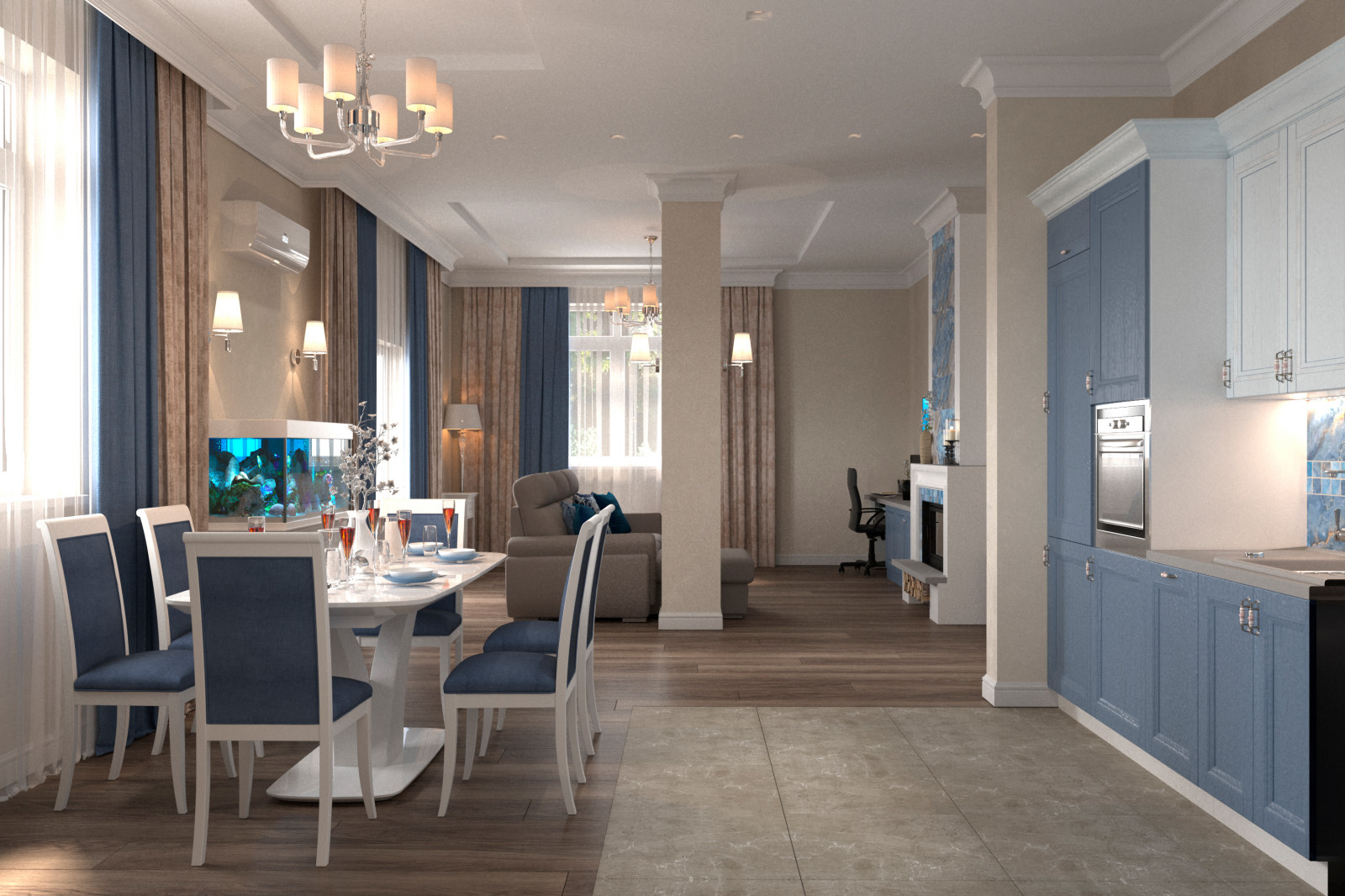 Частный дом.