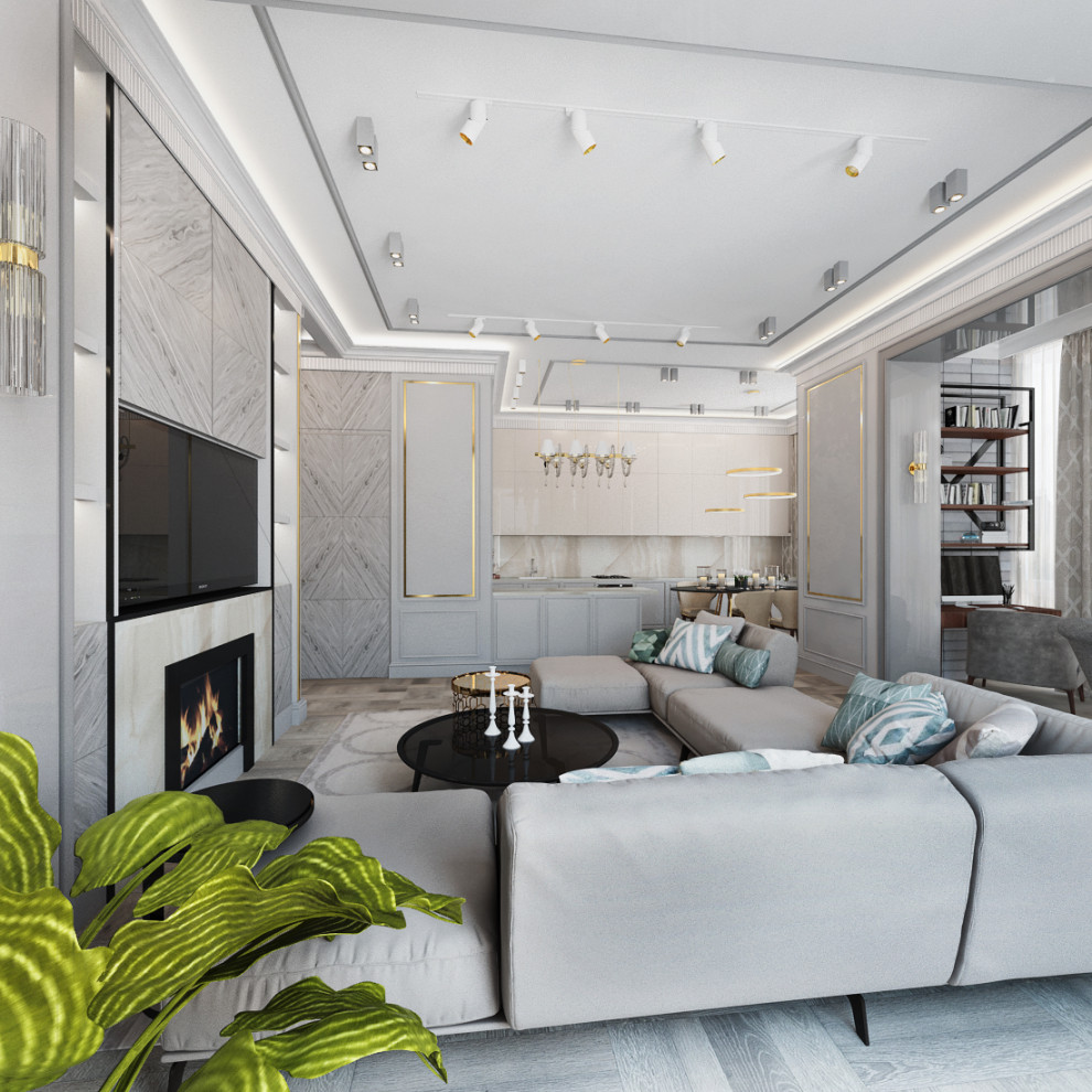 Серый гламур на Крестовском DeLuxe