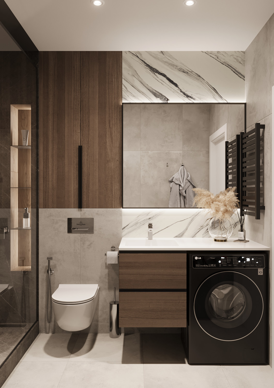 Обложка проекта: Проект интерьера ванной комнаты