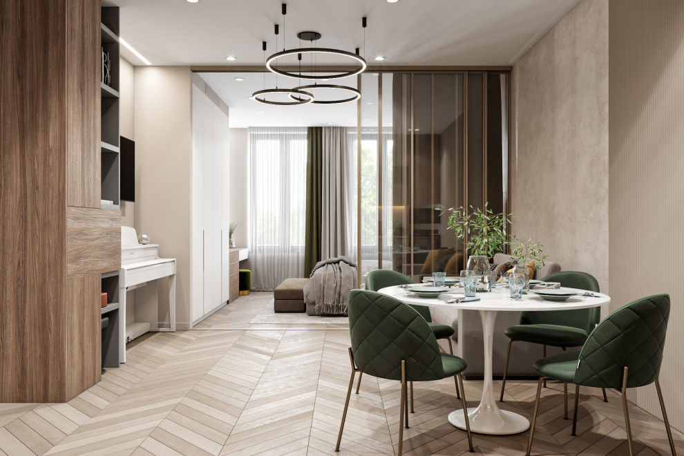 Квартира 72 кв.м. в современном стиле в Квартал 38А.