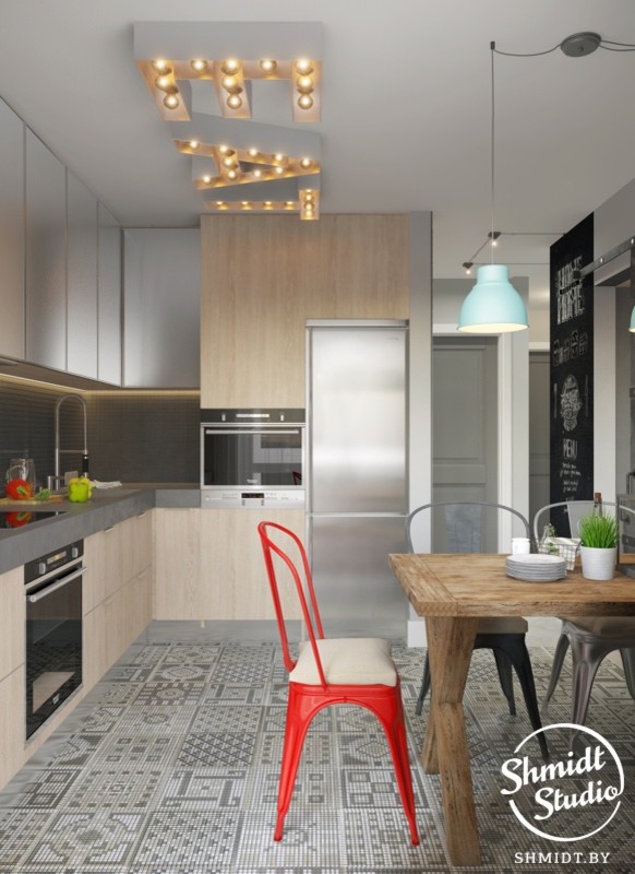 Проект "Коллекционный" для архитектора, 36м.кв.