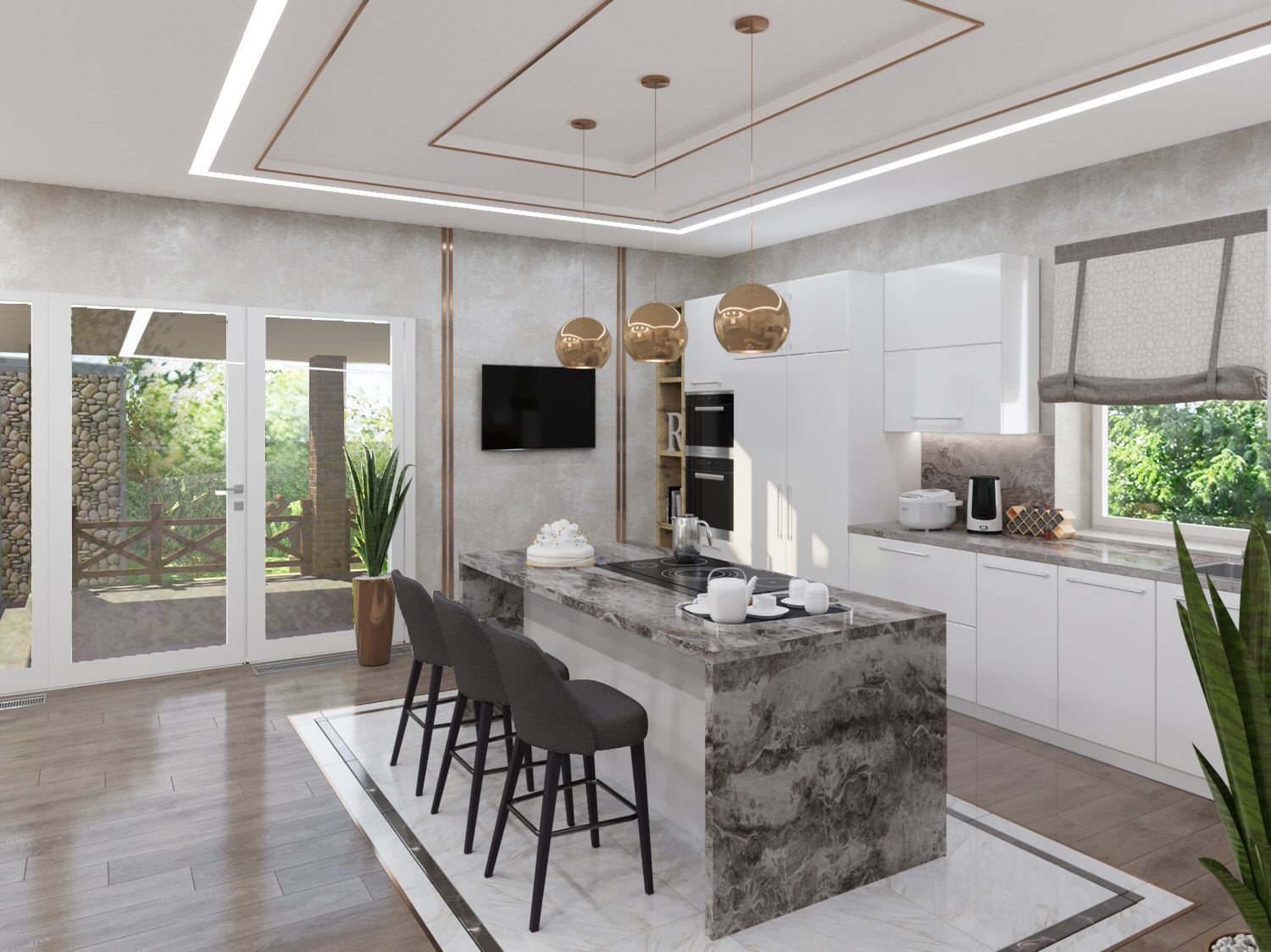 Дом для большой семьи в Белореченске.