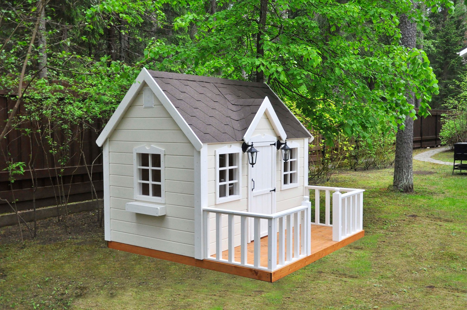 Детский домик из дерева - Вилладж