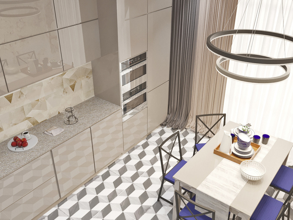 Дизайн-проект интерьера квартиры "За гранью"