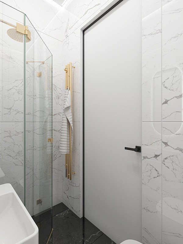 Пространство для семьи с двумя детьми. Москва, ЖК Западный порт