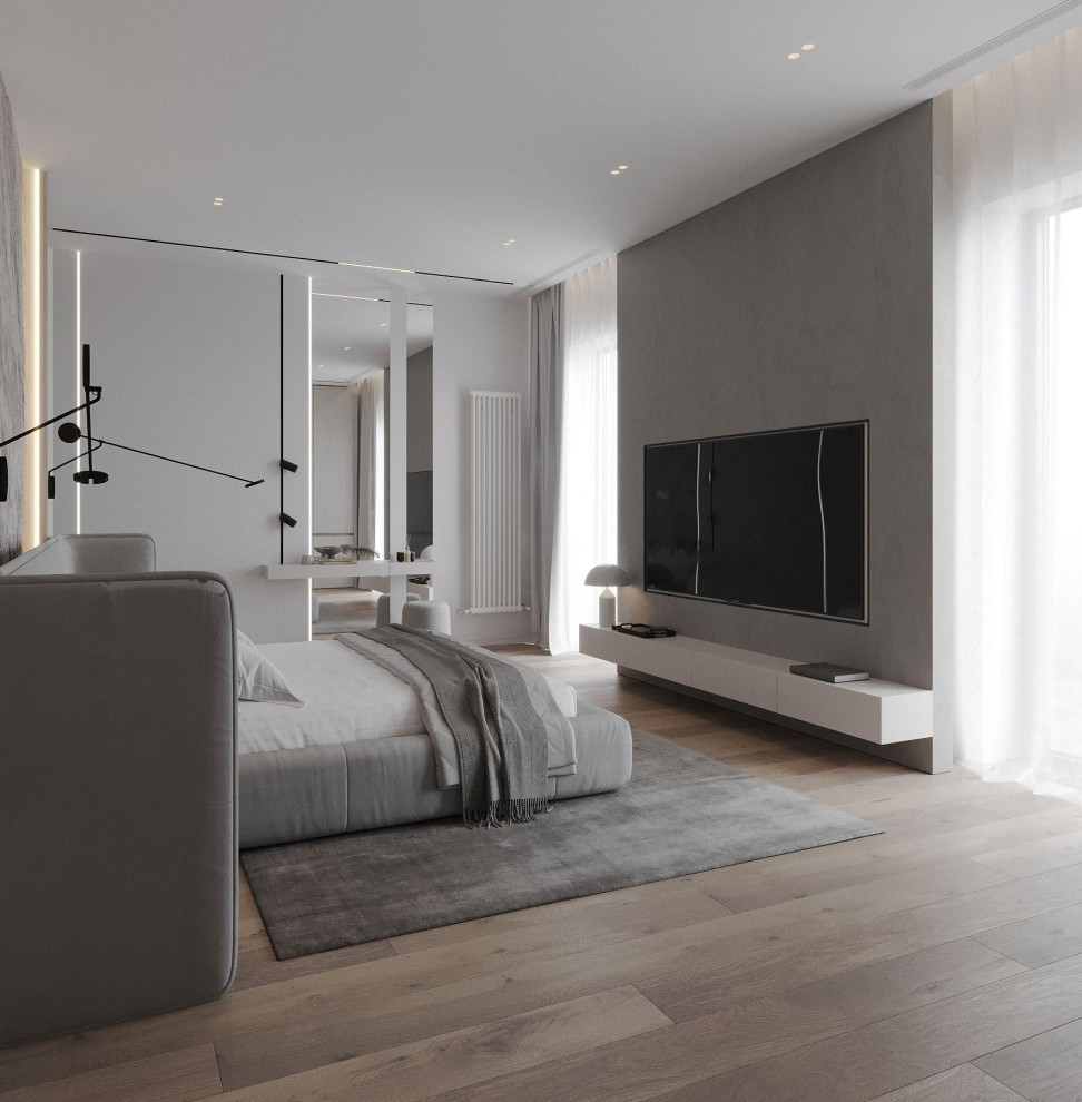 Просторный дом в светлых оттенках