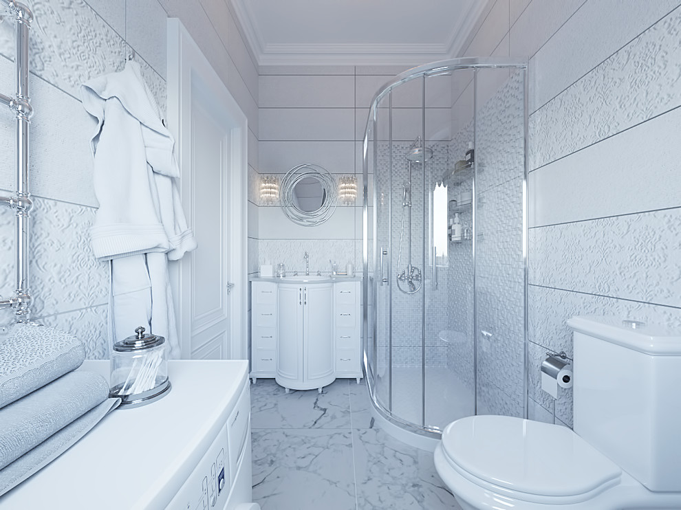 Дизайн дома площадью 136 кв.м в классическом стиле