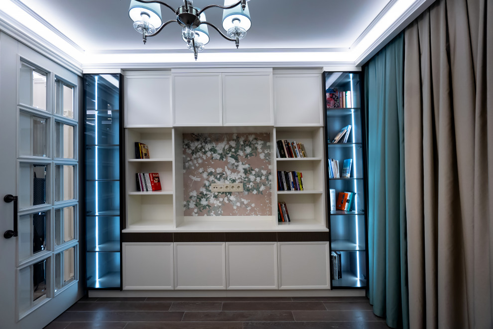 Ремонт трехкомнатной квартиры площадью 84 кв.м. в стиле неоклассика