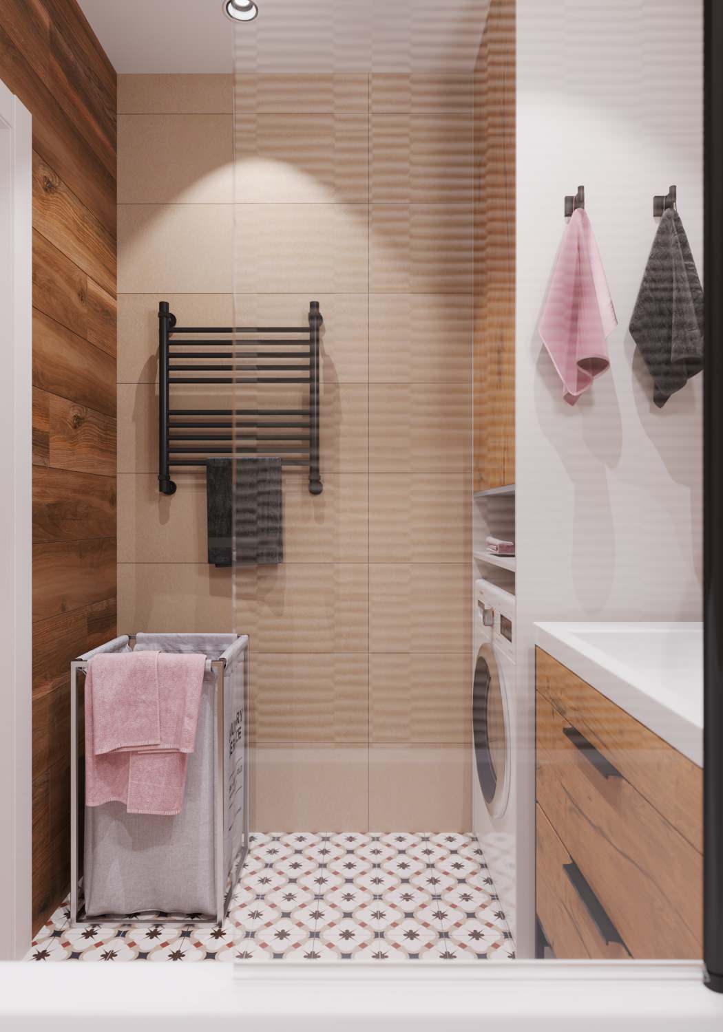 Обложка проекта: Квартира  с зелёными акцентами