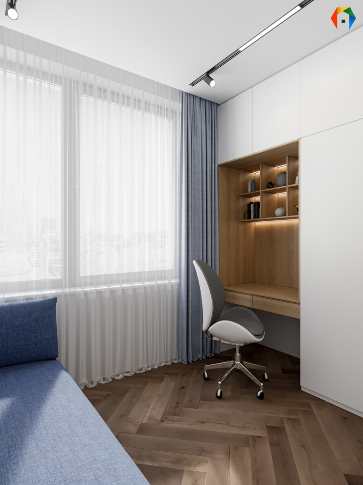 Веласкеса. Дизайн-проект с скрытой кухней