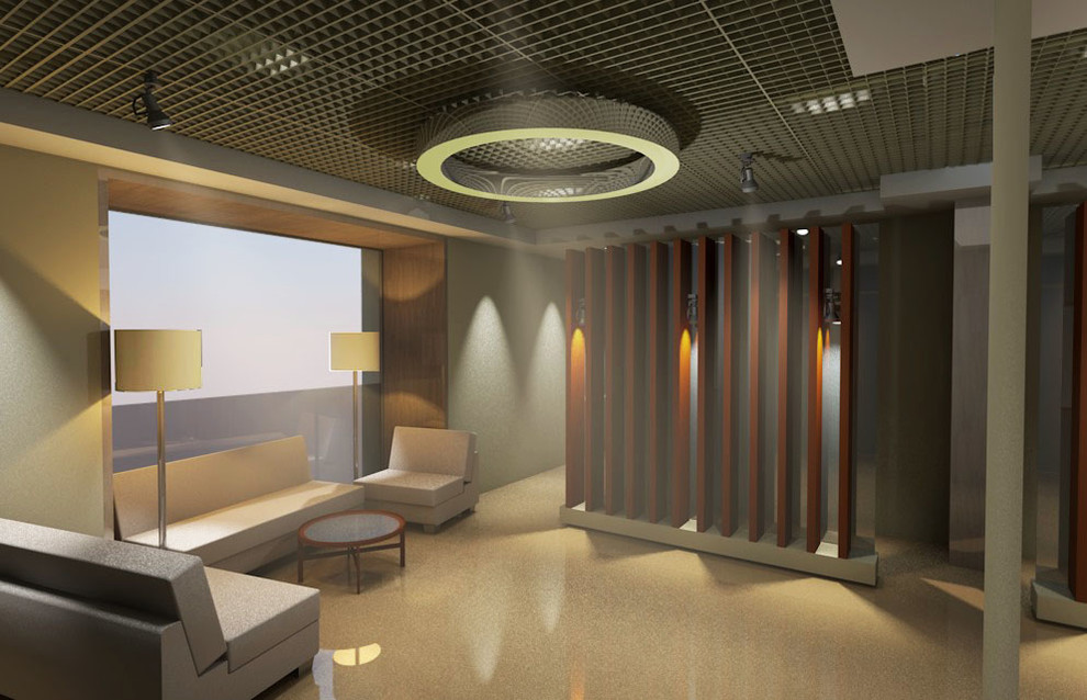 Концепция интерьера Банка