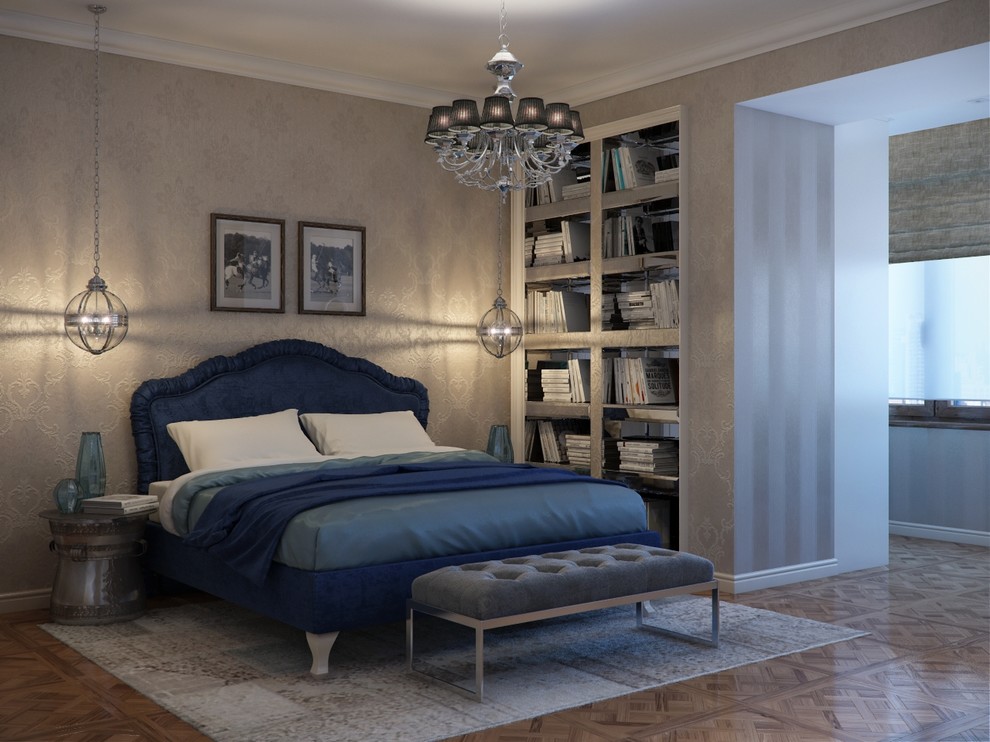 Квартира на Тверской, гостевая спальня