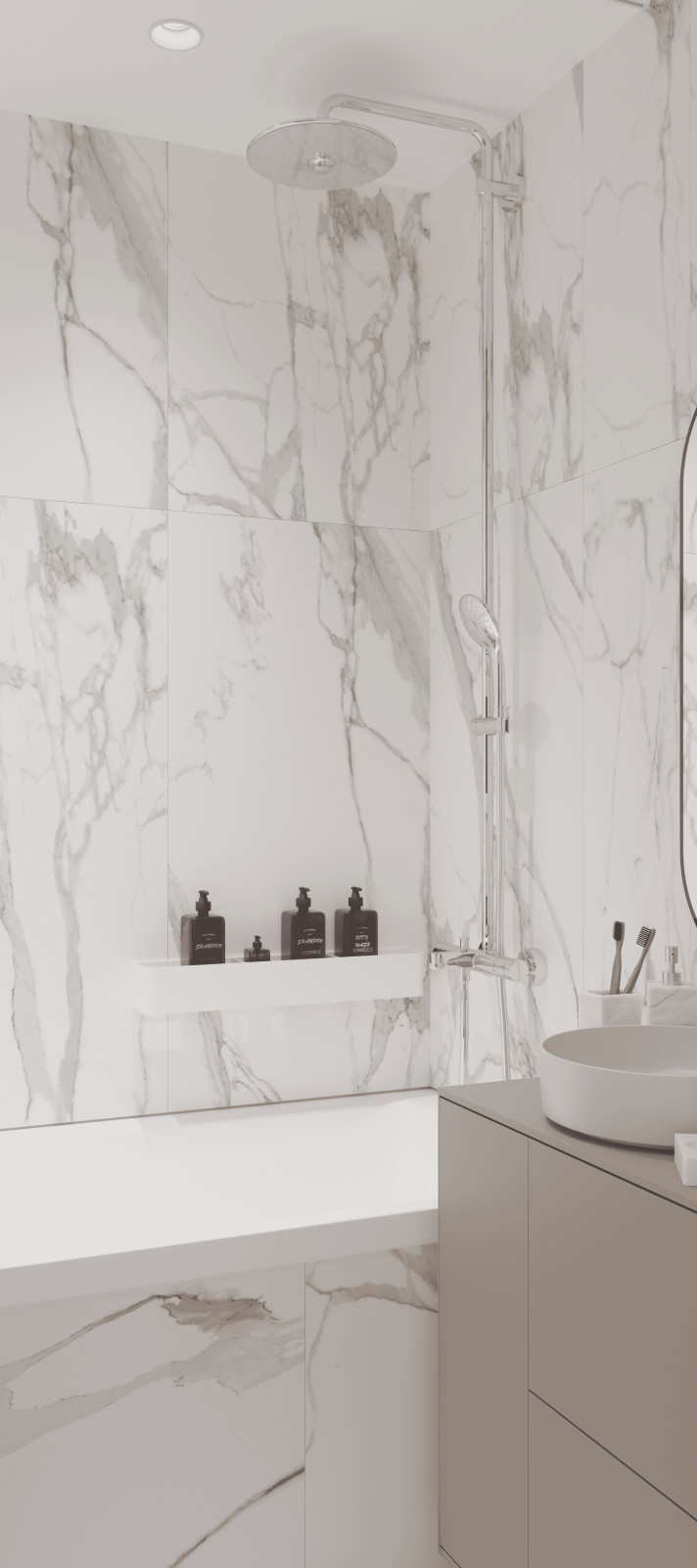 Дизайн квартиры, 56 м2, г. Липецк