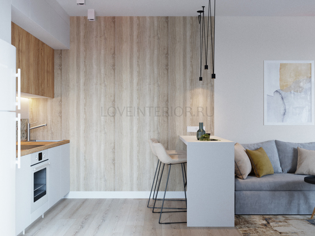 Дизайн интерьера квартиры в ЖК Суходольский, г. Екатеринбург