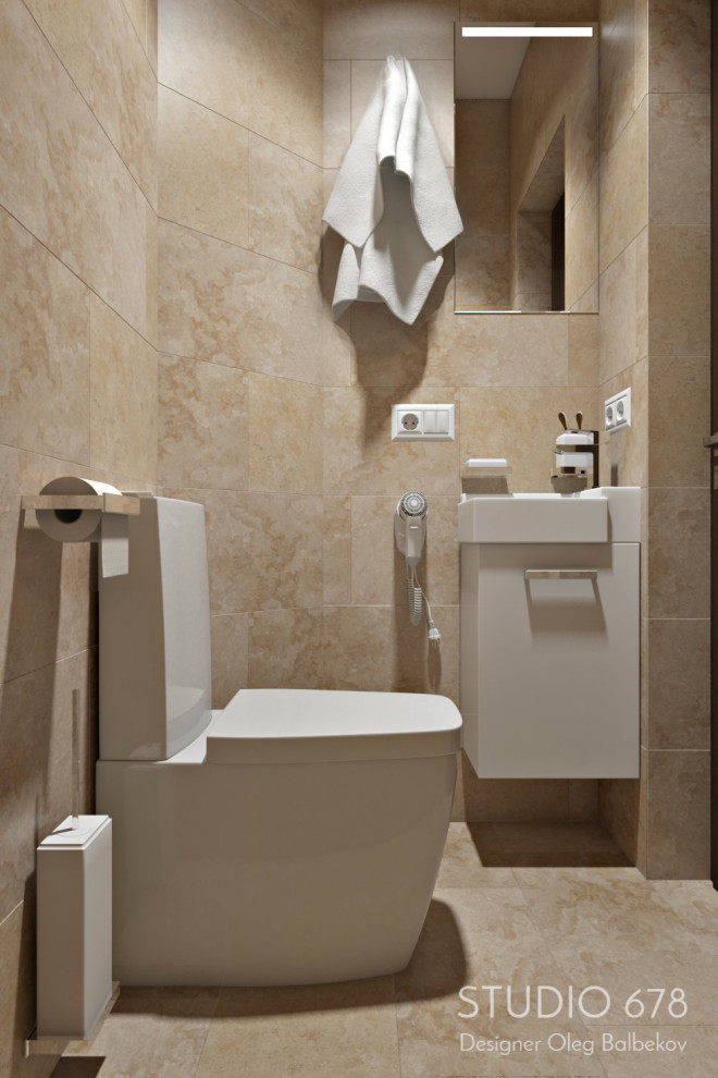 Обложка проекта: Гостиная с банной зоной