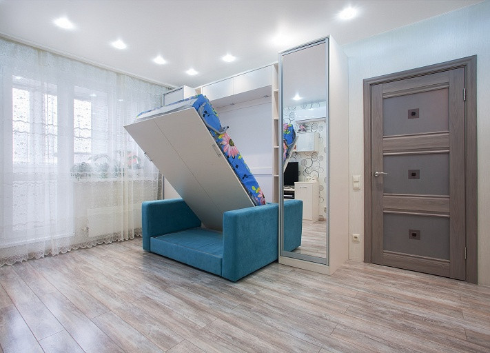 Шкаф кровать диван: Голубая мечта