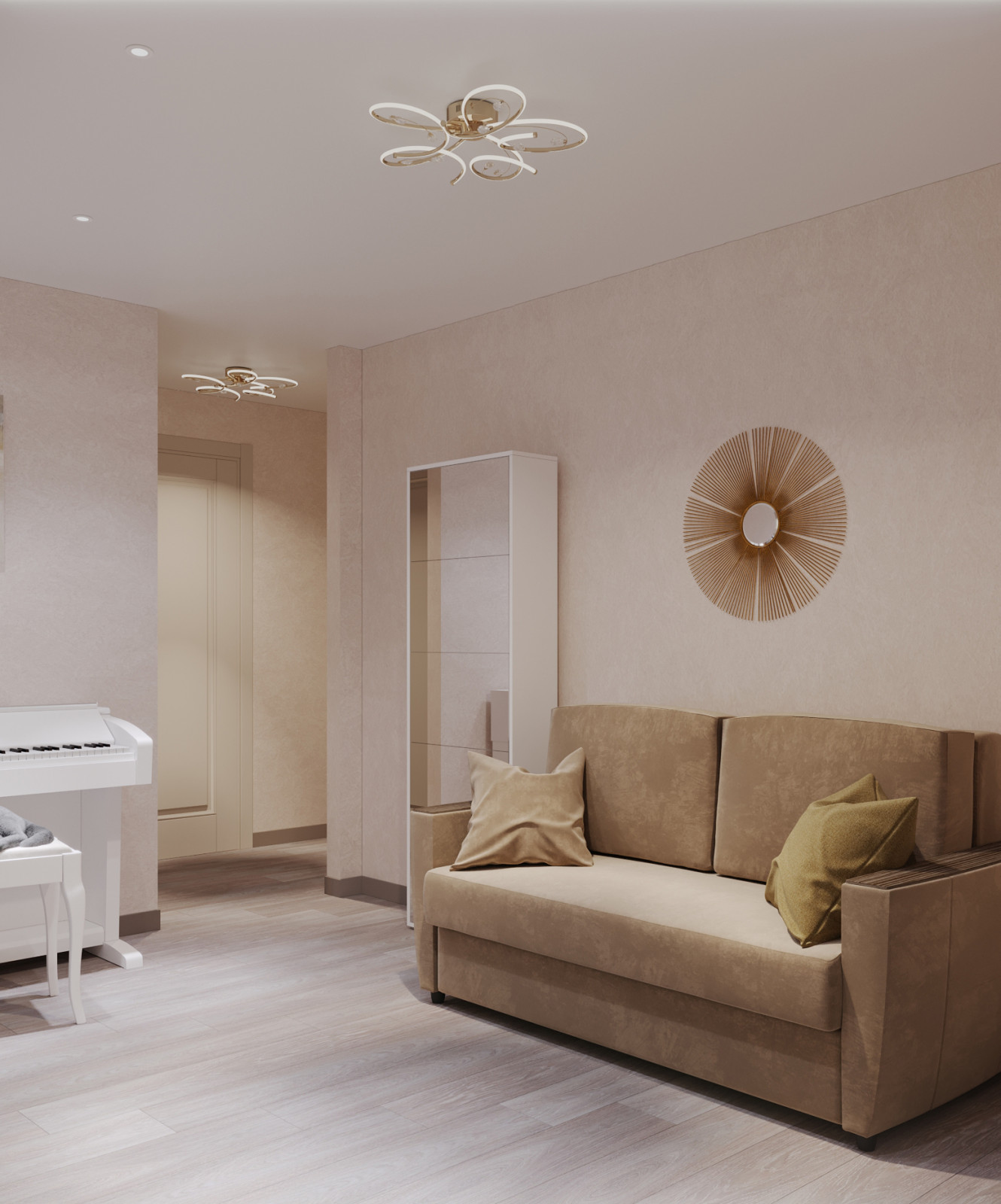 2х комнатная квартира