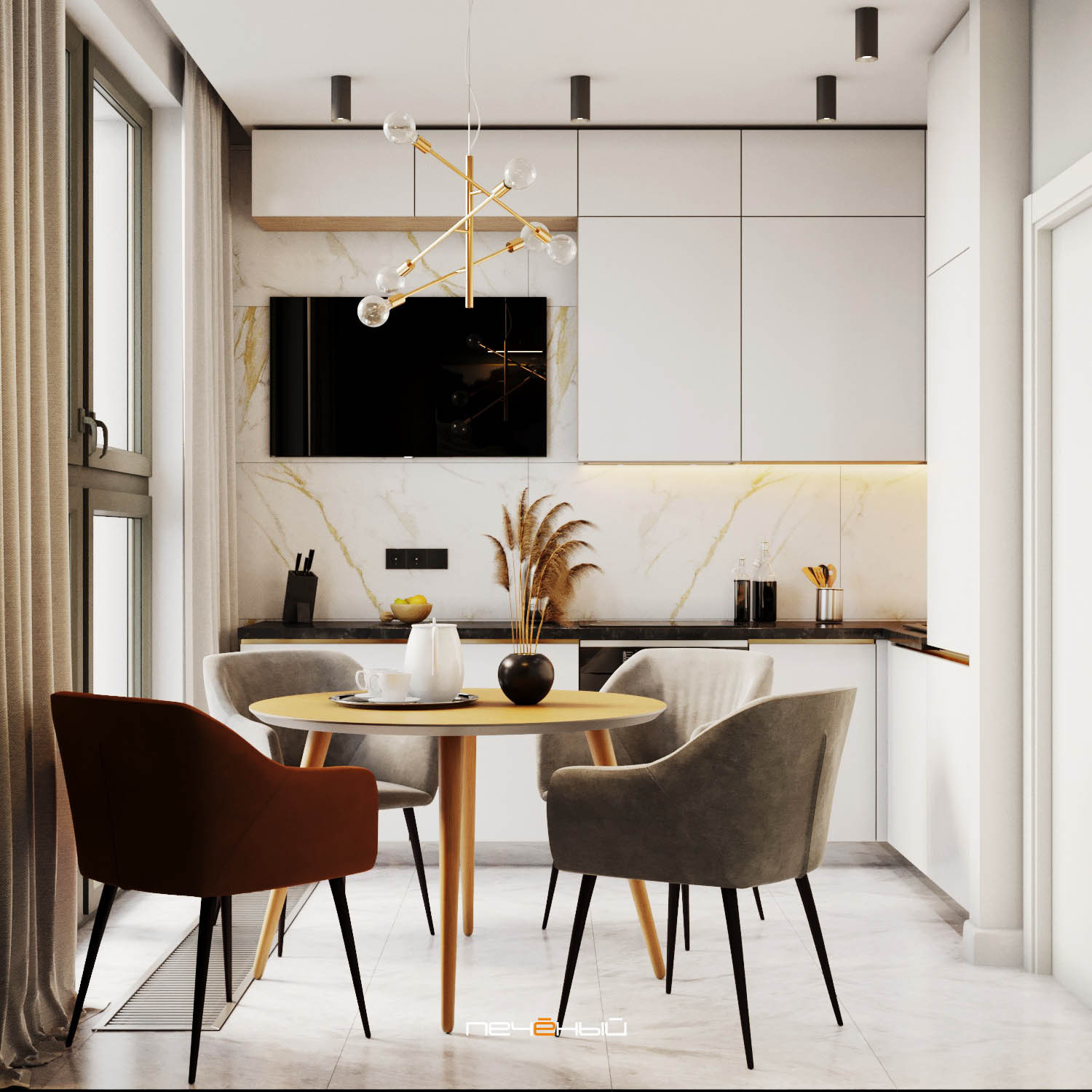 Поэтика пространства. Лиричный дизайн «однушки»