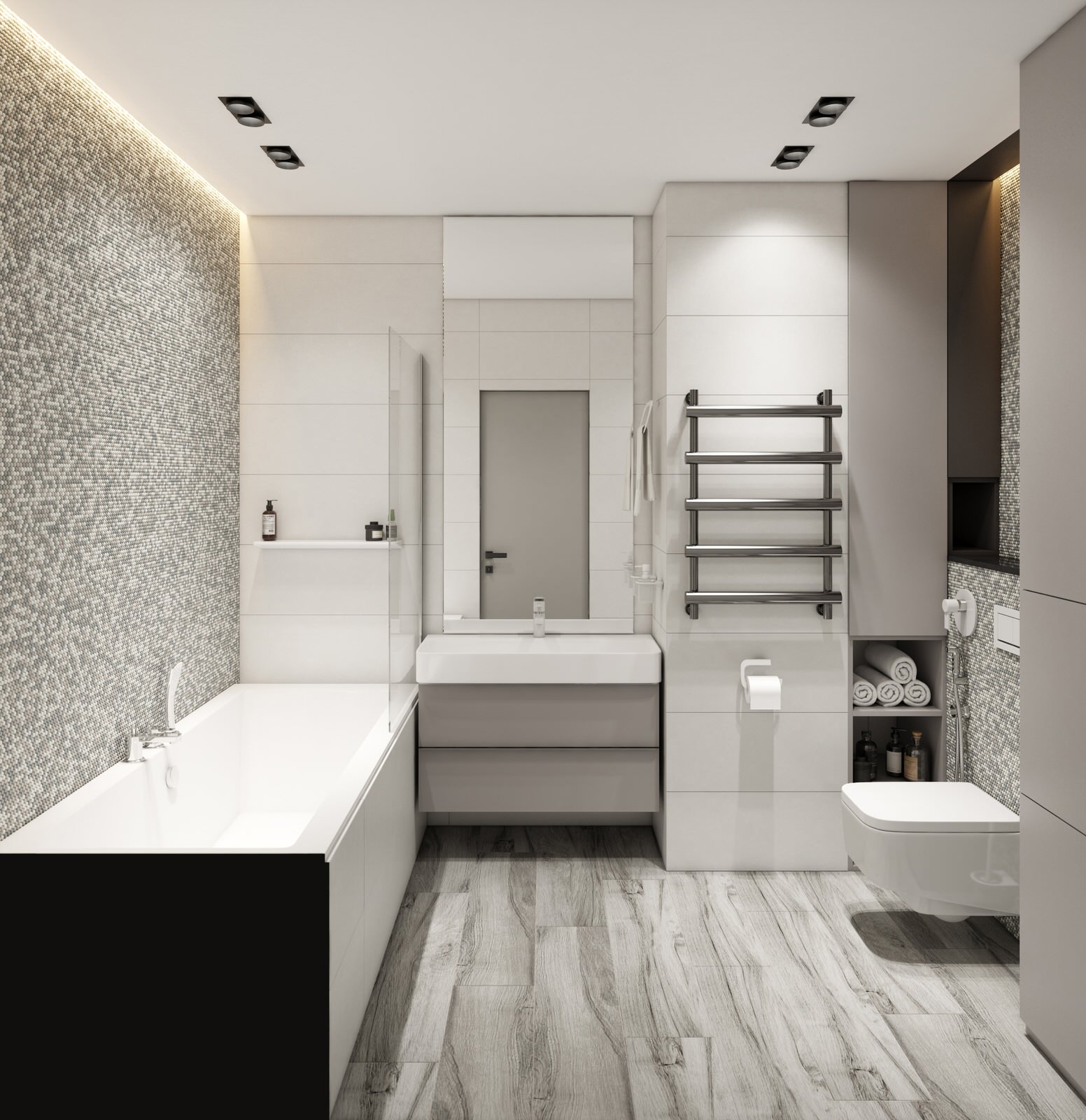 Квартира в Сканди минимализме