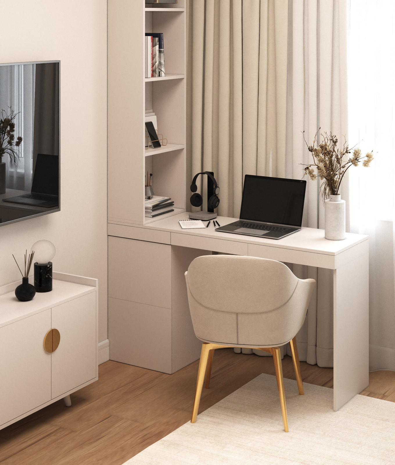 Дизайн-проект квартиры 67м² в ЖК Ритмы