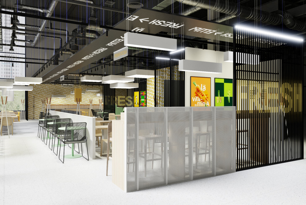 Обложка проекта: Lenta FRESH cafe