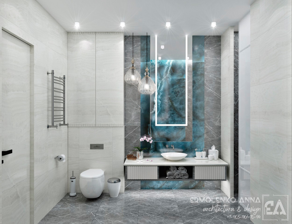 Обложка проекта: ЖК "Переулок Бульварный", г.Новосибирск, Ванная комната