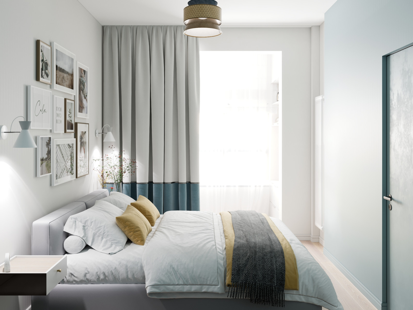 ЖК "Скандинавия", мастер-спальная